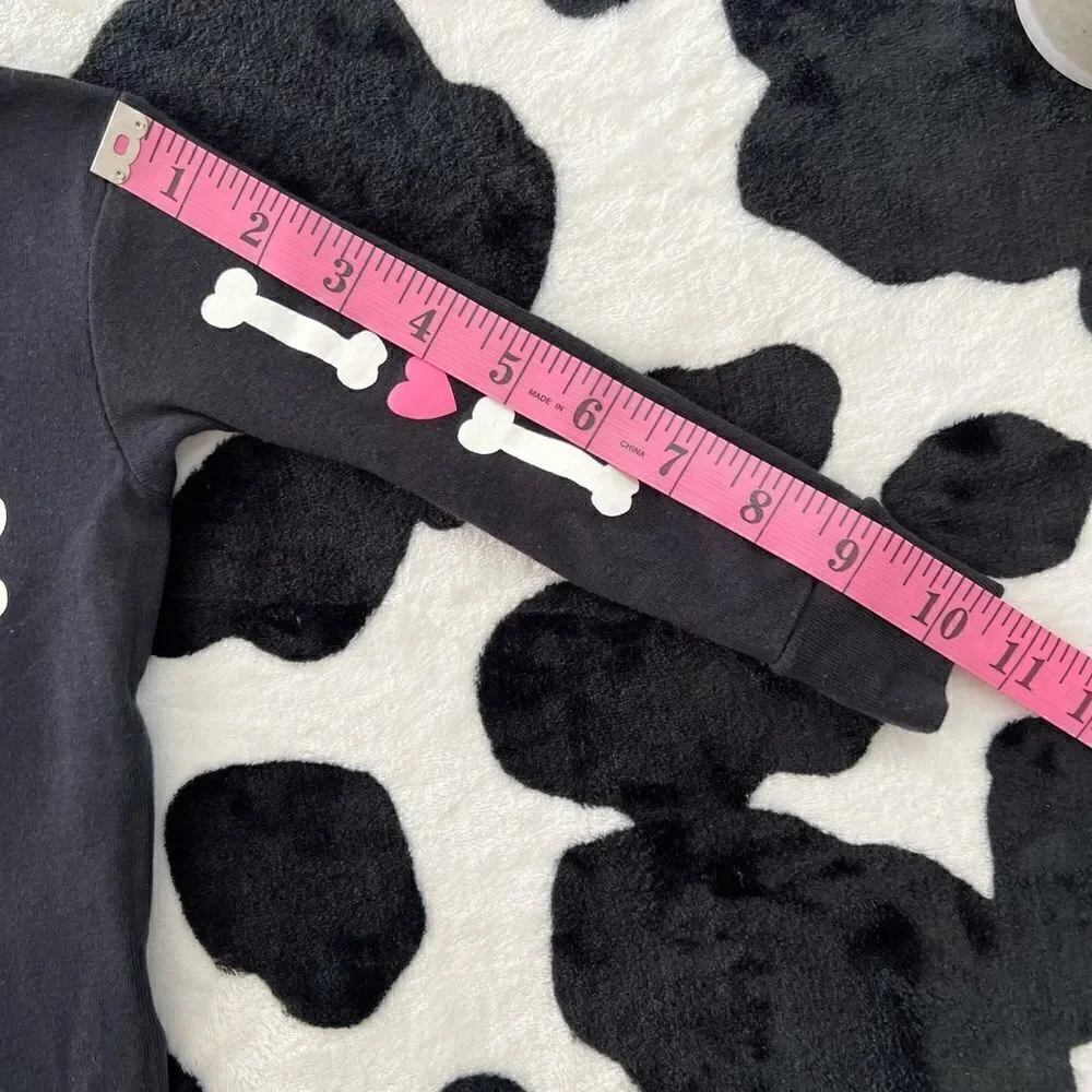 Carter's Baby Girl Glow in the Dark Skeleton Pajamas 18 months